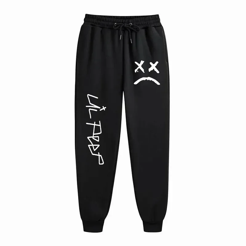 2024 New Running Jogging Pants Lil Peep Cry Baby Men Soft Bodybuilding Joggers Sweatpants Long Trousers Sport Training