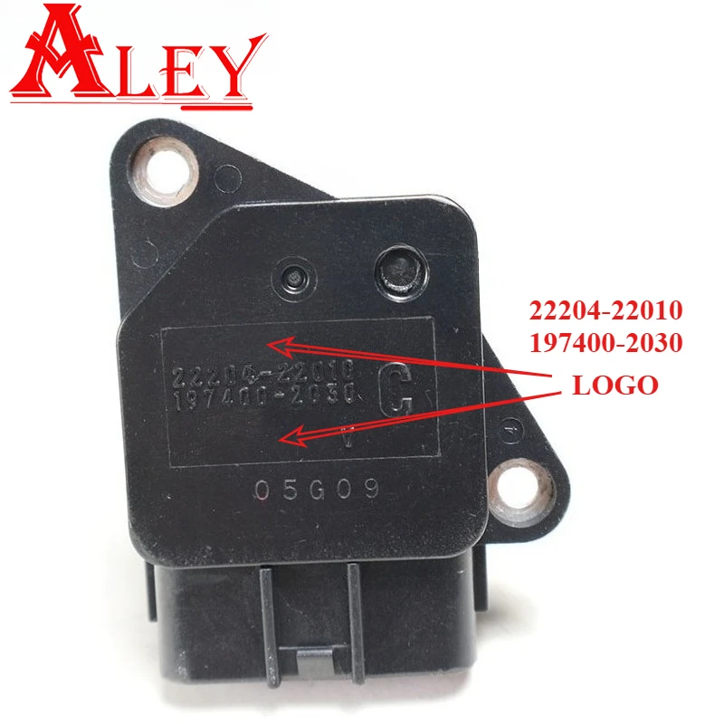 

Original 22204-22010 197400-2030 2220422010 MAF Mass Air Flow Meter Sensor for Toyota 1974002030 222040C0200 222040D030