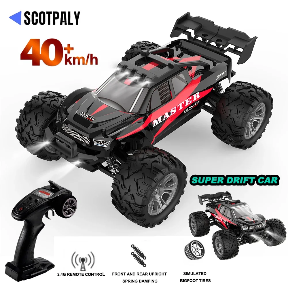 

New RC Car 4WD 2.4G Remote Control Cars High Speed Off-road Drift Racing Truck Electronic Toy For Kids Children