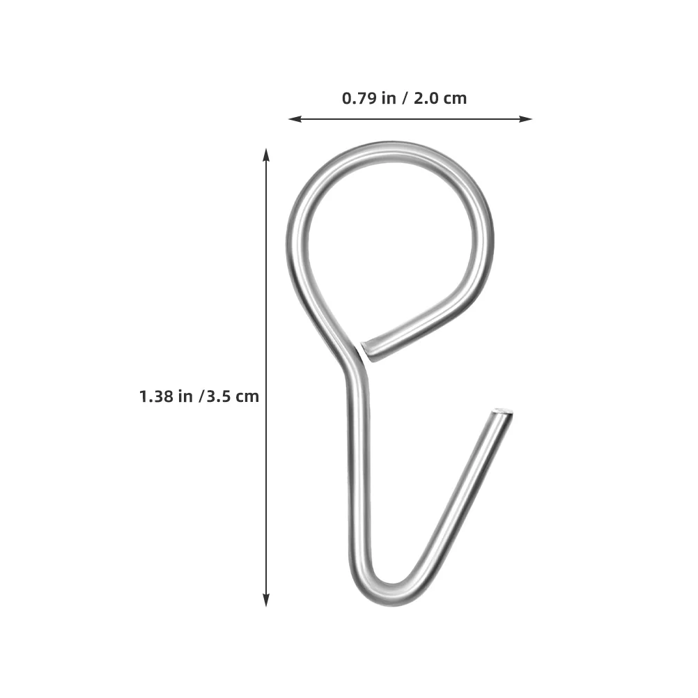 

100Pcs Automotive Seat Cover Accessories Metal S Hooks Easy Installation Durable Construction Car Seat Cover Hooks Clips