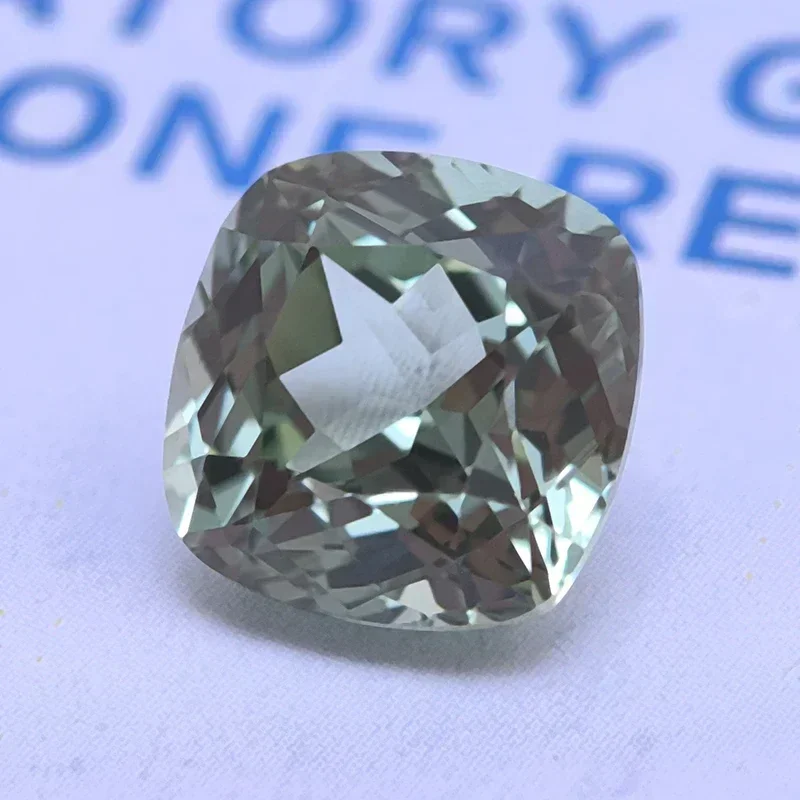 

Высококачественный выращенный в лаборатории сапфир, свободный камень, зеленый цвет, квадратная форма, VVS1, бусины-шармы для изготовления ювелирных изделий, с возможностью выбора, сертификат AGL