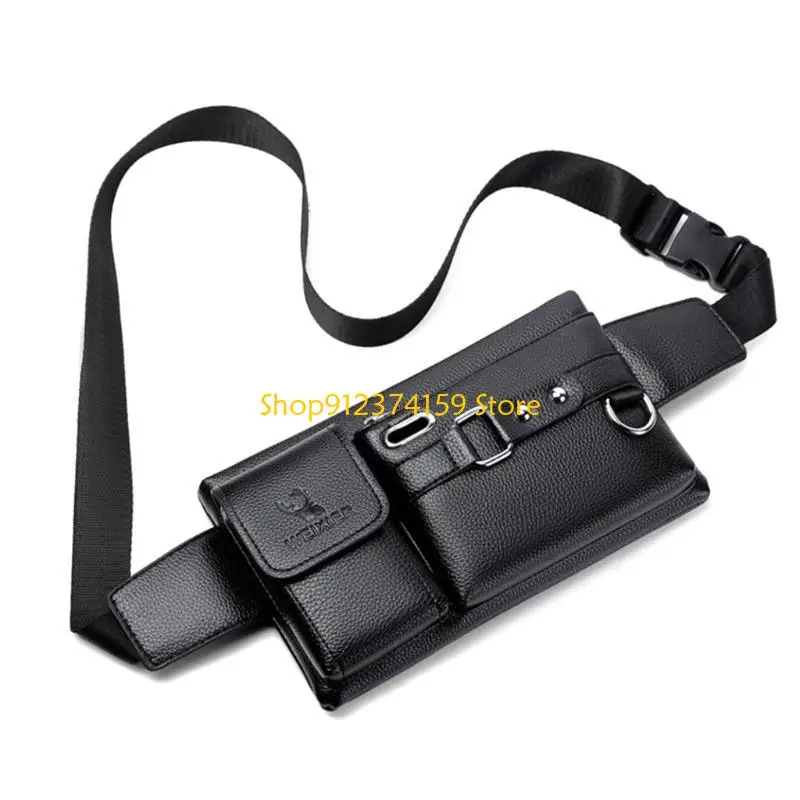 

G5AE Fashion Single-Shoulder Multi-Function Large Capacity Waist Bag Men's Chest Bags