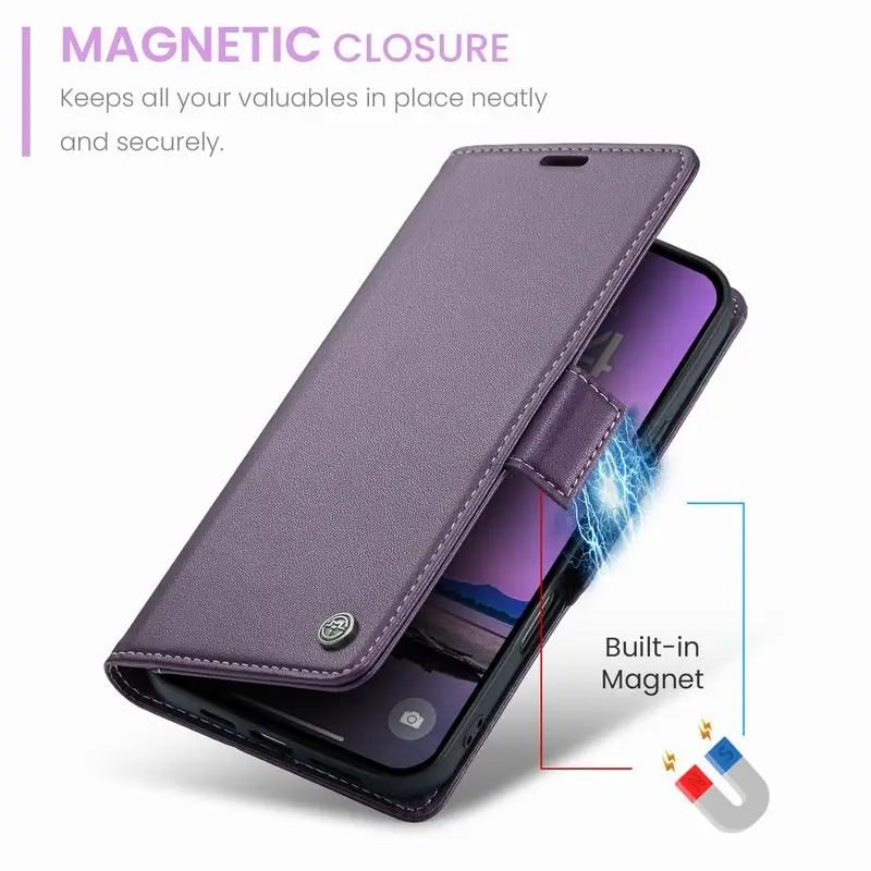 S24 S25 S23 Case For Samsung Galaxy S25 S24 S23 S22 S21 S20 S10 Edge Note 10 Plus 20 Ultra 5G 4G Case Flip Leather Wallet Cover - náhled 4