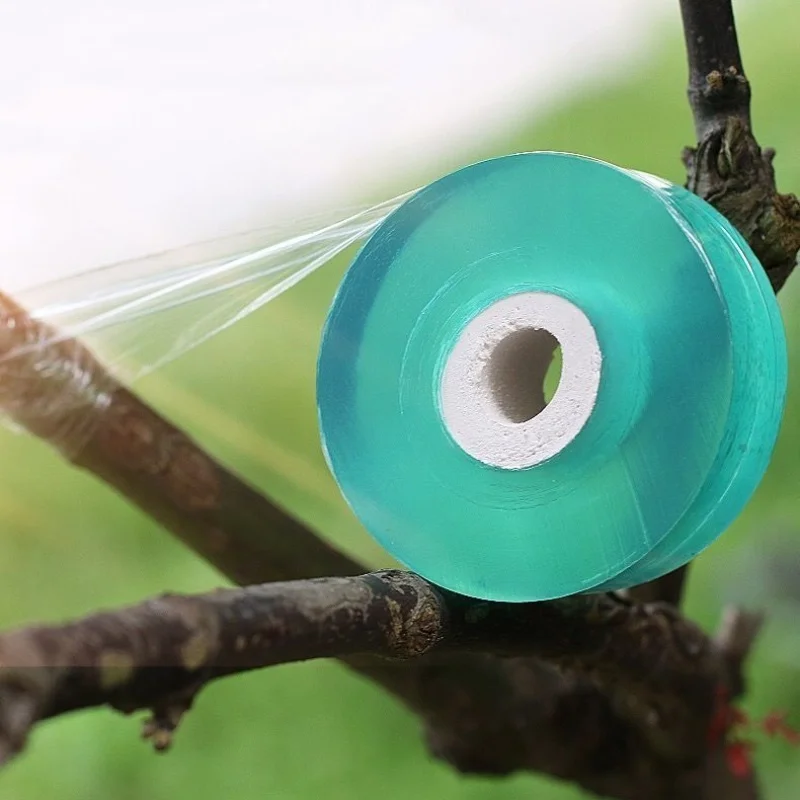 Профессиональная пленка для прививки фруктовых деревьев, упаковочная и намоточная пленка, высокоэластичная и дышащая лента для переплета ветвей.