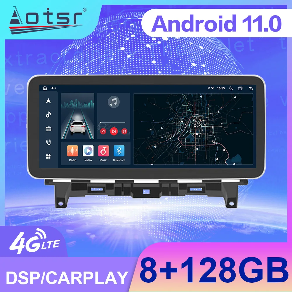 128G For Honda Accord 2008 2009 2010 2011 2012 2013 Car Radio Carplay Multimedia Vedio Player GPS Auto Navi Stereo DVD Head Unit