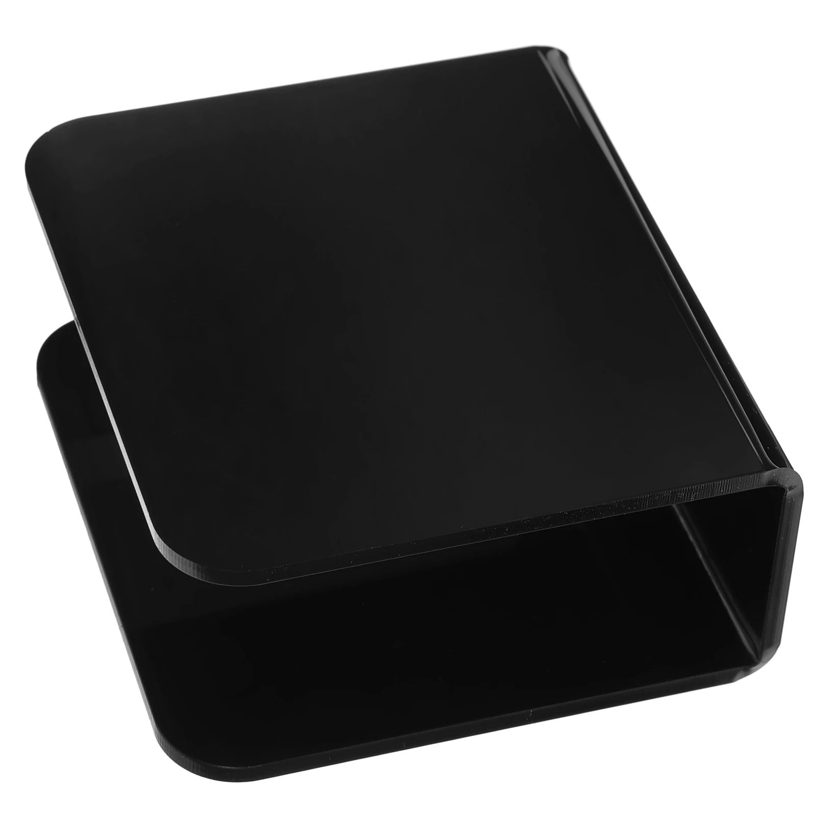 

Acrylic Napkin Holder Compact Design Space Saving Modern Kitchen Dining Table Restaurant Paper Serviette Dispenser Upright Stand