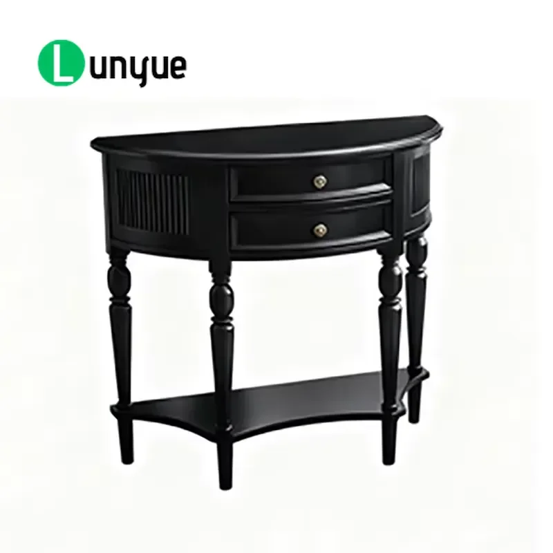 French Ornate Console Table Classic Elegant Grand Entryway Furniture Premium Practical Living Room Hallway Decor Trendy