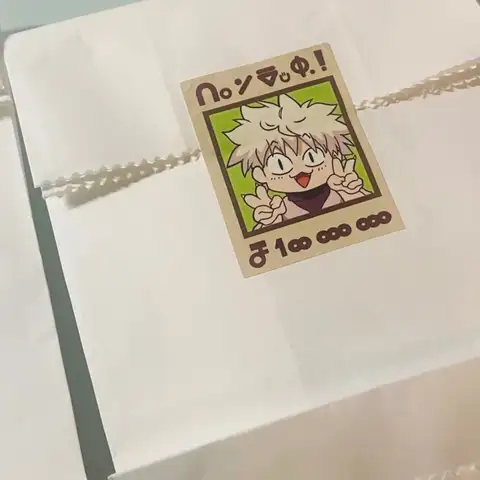 Killua zoldyck ซองจดหมายเดินทางแล็ปท็อปนักล่าเต็มเวลา100ชิ้นสติกเกอร์การ์ตูน