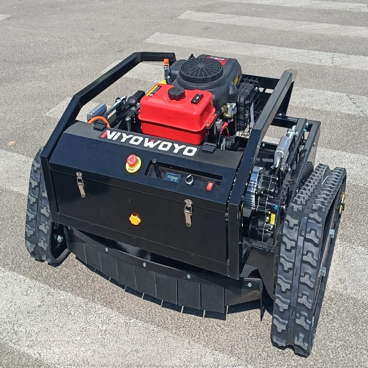 

Mini Crawler Lawn Mower 1000mm Remote Control Robot