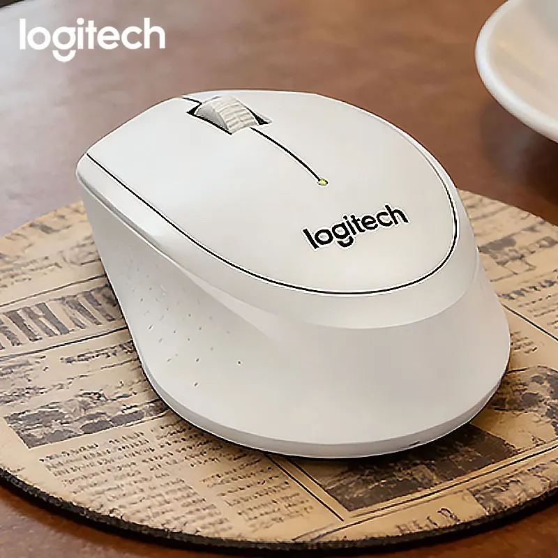 

Logitech M330 wireless dual-mode esports office mouse with crisp sound and a wide range of colors, compatible with various