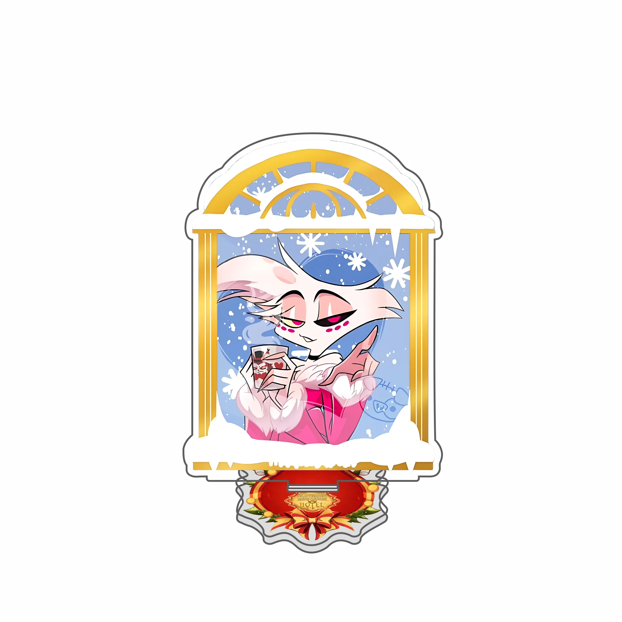 Hazbin Hotel 15cm Anime Acrylic Stand Premium Tabletop Decorations Lucifer Accessories Decor Gifts Exquisite Products for Fans