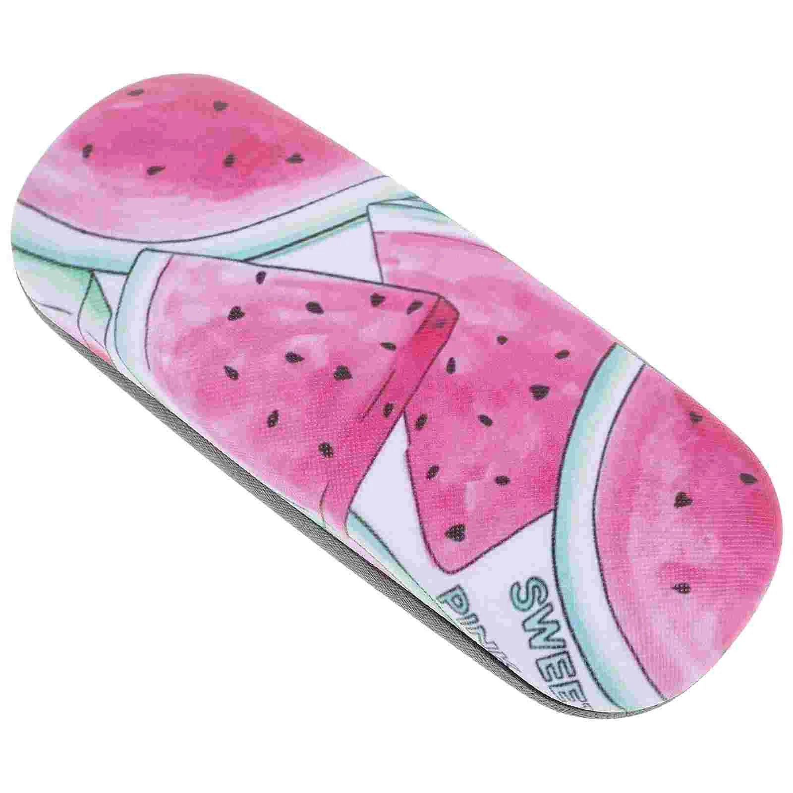 

Watermelon Glasses Case Portable Safety for Protection Eyeglass Eyeglasses Sunglasses