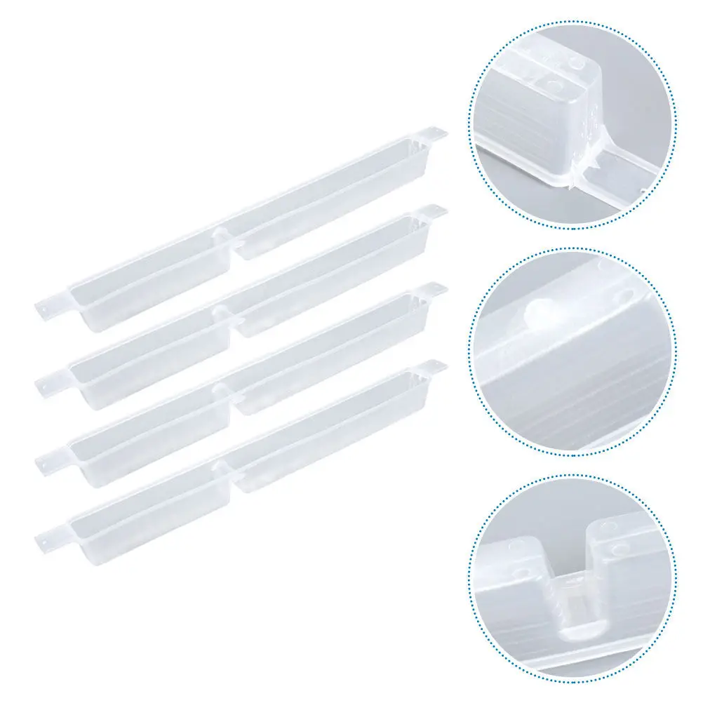 4Pcs Bee Water Feeder Beehive Entrance Feeder for Spring Feeding Sugar Water Refill Without Opening Hive Beekeeping Tool