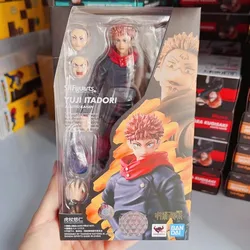Original Bandai Shfiguarts Jujutsu Kaisen Figure Gojo Satoru Itadori Yuji Fushiguro Megumi Kugisaki Nobara Anime Model Toy