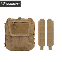 IDOGEAR Tactical Panel Zip on Pouch Backpack Plate Carrier Bag for CPC AVS JPC2.0 Vest With 10#Zipper 3531
