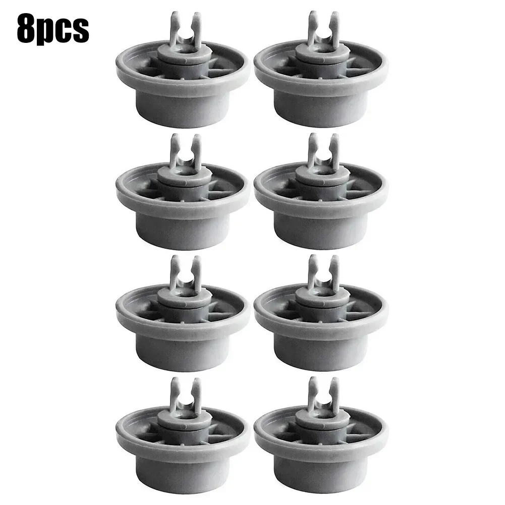 

8 Pack Dishwasher Wheels For Bosch Neff Spare Parts Rollers Lower Basket 165314 Dishwasher Rack Tires Wheels Replacement