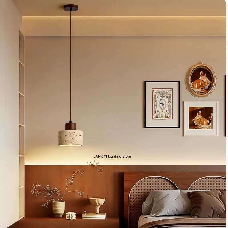 Modern Travertine Stone Pendant Light Versatile In Various Styles Bedroom Dining Room Kitchen Island Decor lamp Fast Delivery