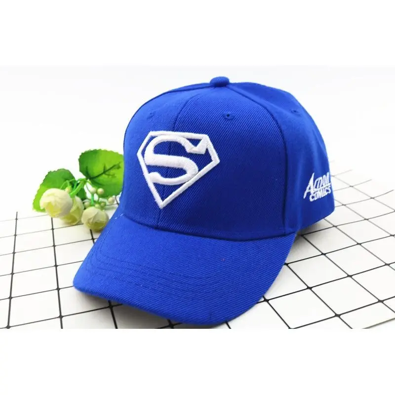 Cool DC Superman New Unisex Creative Anime Cartoon Embroidered Pattern Simple Fashion Casual Versatile Portable Baseball Cap