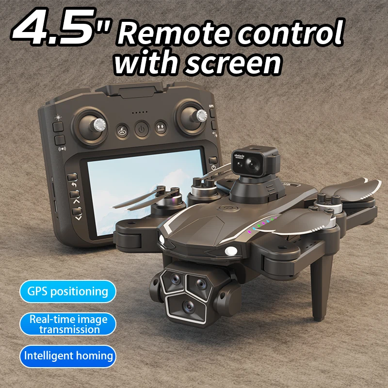 

Мини-дроны, игрушки, 8K FPV дрон с двойной камерой 4K, GPS, предотвращение препятствий, складной радиоуправляемый квадрокоптер, профессиональная аэрофотосъемка