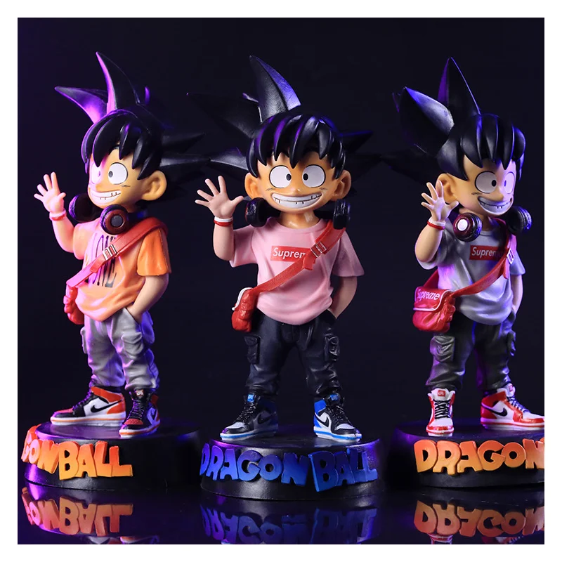 

Dragon Ball GT Goku Figure Wholesale Anime Model Statue Super Saiyan 3 Color Changing Collectible Action Figure Bulk Toy