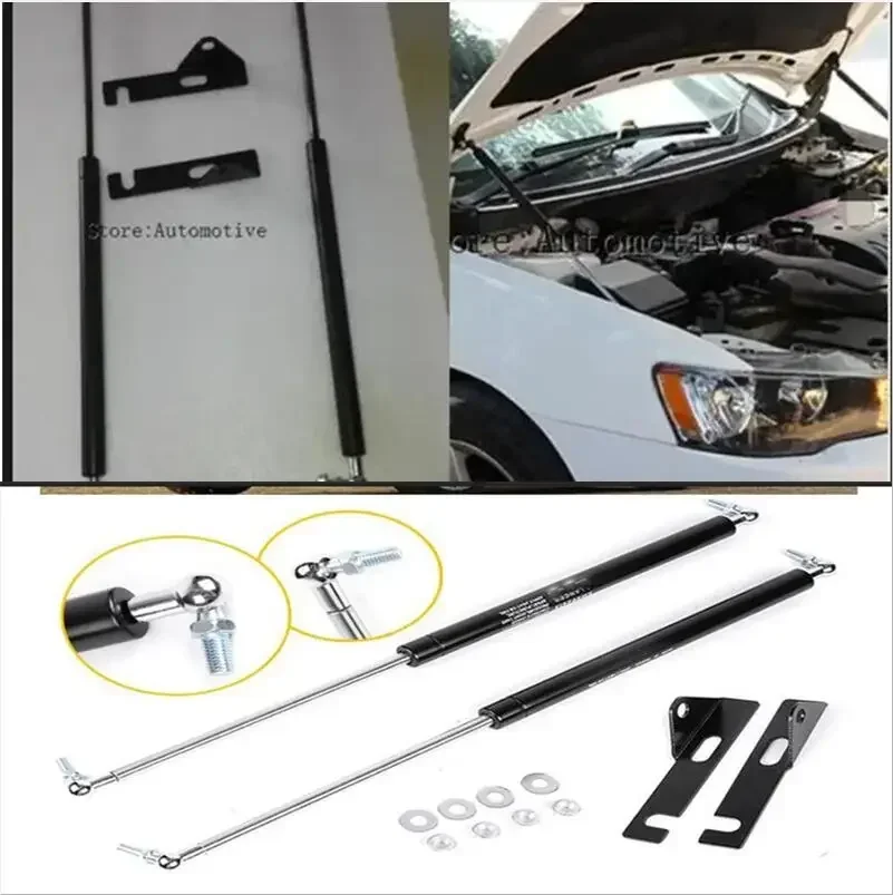 CAR BONNET HOOD AUTO HYDRAULIC GAS STRUTS SHOCK STRUTS LIFT SUPPORT FOR MITSUBISHI LANCER EX GALANT FORTIS 2015 2016 ACCESSORIES