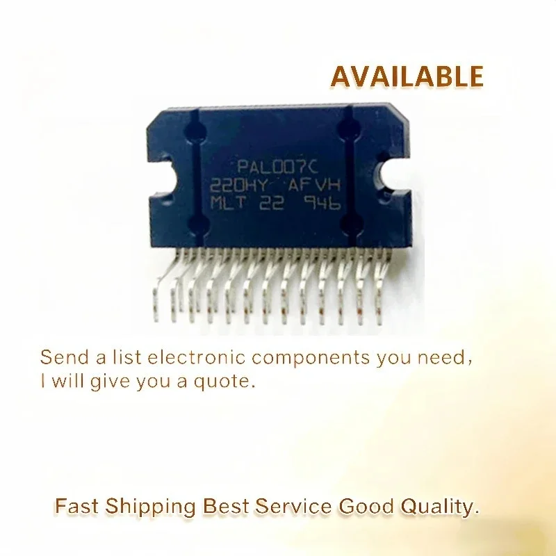 2PCS Brand  new original  PAL007C PAL007 ZIP25 Car audio amplifier IC In Stock