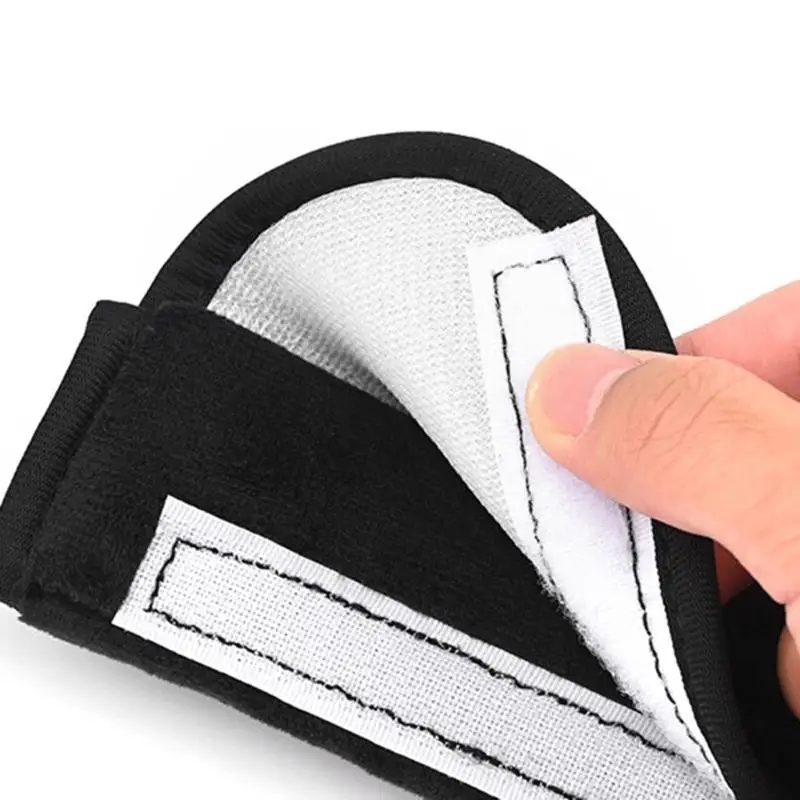 

02DE Безопасные накладки на ремень безопасности для автомобильного ремня безопасности, мягкий комфортный безопасный ремень,