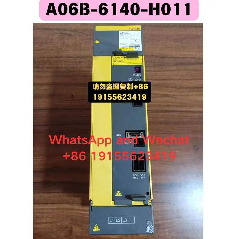 Used OEM disassembled parts A06B-6140-H011 Driver Functional test OK Fast delivery