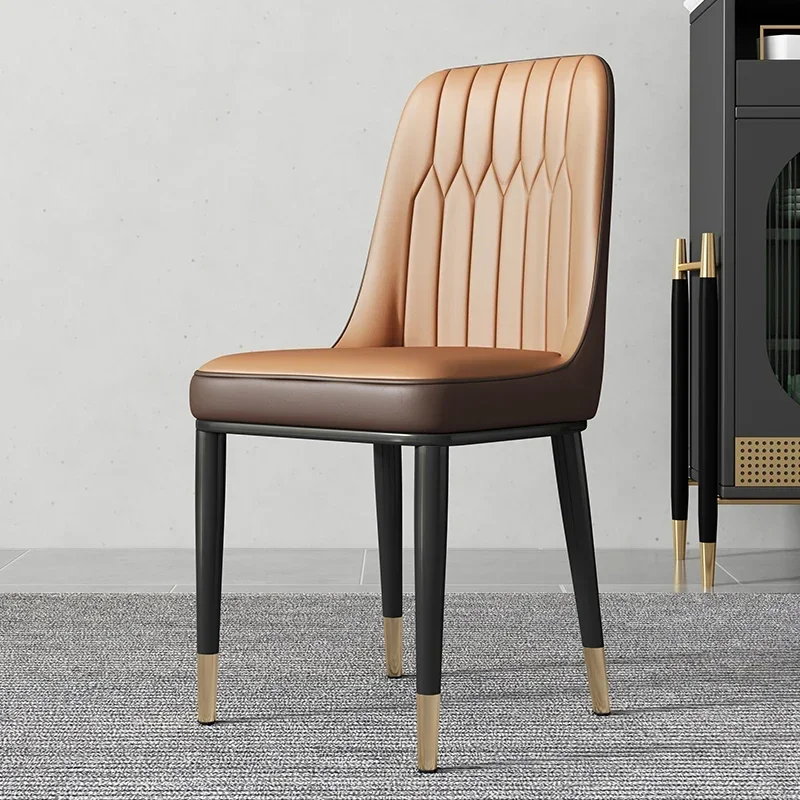 

Upholstered Beautiful Dining Chairs European Trendy Luxury Ergonomic Chair Bedroom Modern Muebles Para El Hogar Home Furniture