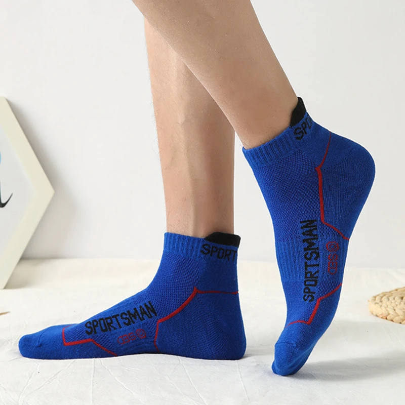 10/12 Pairs Hochwertige Gestrickte Anti Geruch Männer Sport Socken Sommer Schweiß Absorbieren Mesh Atmungsaktive Paar Laufen Casual Socken – Detail 10