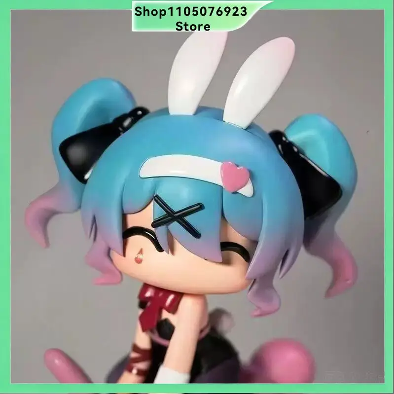 Hatsune Miku Rabbit Hole GK Figure, Anime Character Statue Model, Game Peripheral Desktop & Case Ornament, Gift for Fans