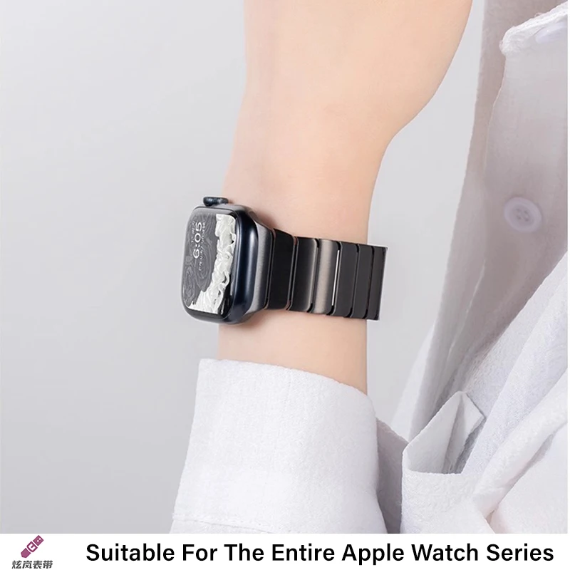 Metalowy pasek do Apple Watch Ultra 49mm 10 46mm 42mm 9 8 7 45mm 41mm Bransoletka do iWatch serii 6 5 4 SE 44mm 40mm 38mm