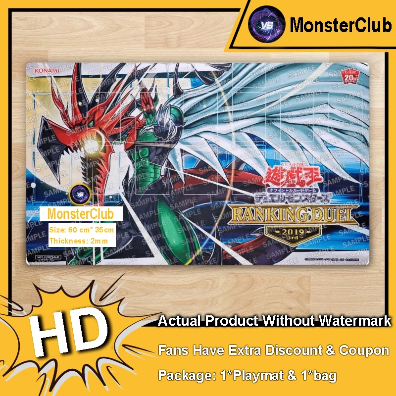 

YuGiOh Playmat Elemental HERO Flame Wingman TCG CCG Коврик для настольной игры Коврик для торговых карточных игр Резиновый коврик для мыши Сумка 600x350x2 мм