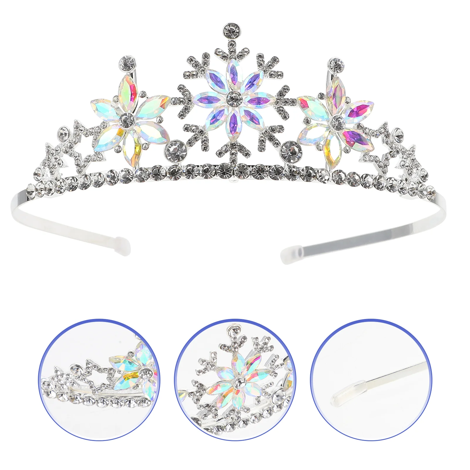 

Children's Crown Headband Hair Bands Festival Wear Chic Decoration Headgear Kids Hairband Headdress Alloy Fashion Miss