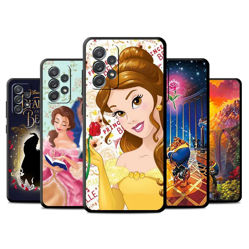 Case For Samsung Galaxy A53 A52 A51 A54 A12 A13 A14 A22 A32 A21s A33 A34 A24 A03 A02 A71 A31 Phone Cover Beauty And Beast Shell