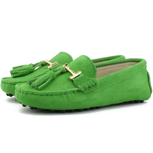 2025 100% genuine leather women apartments new brand handcraf 10 Main Sales Moccasim Female Elegant - №9