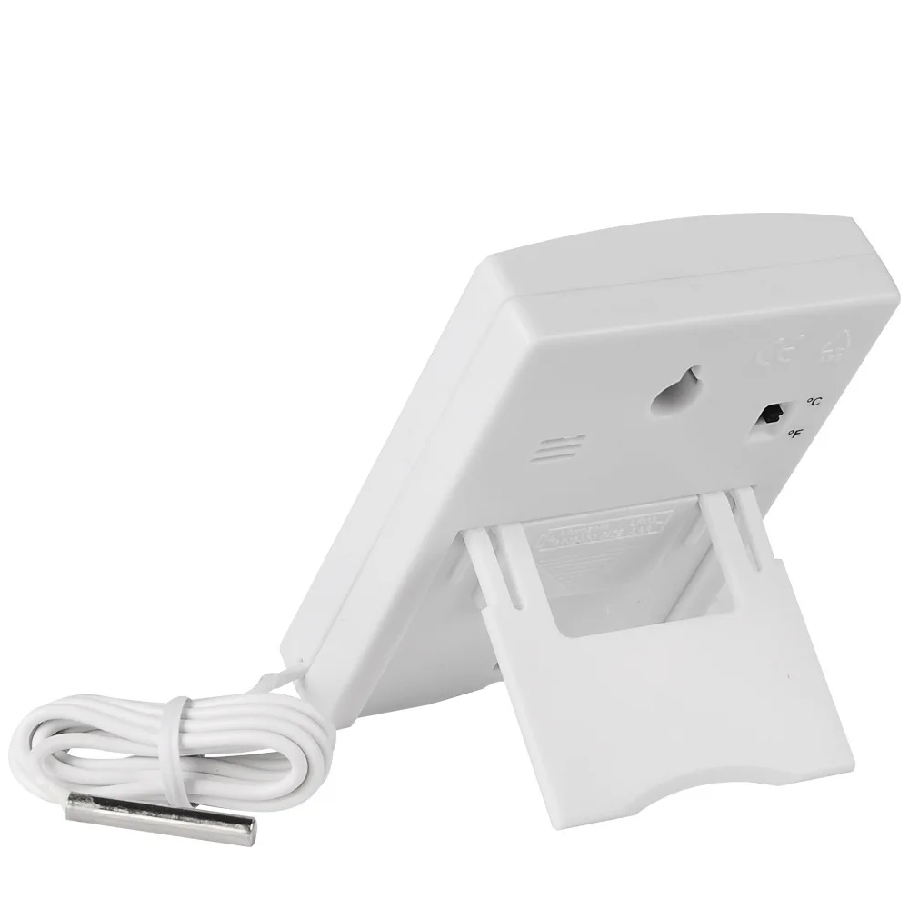 

Dual Channel Thermometer Digital Display High Precision Wall Mounted Indoor and Outdoor Thermometer Storage Temperature Meter