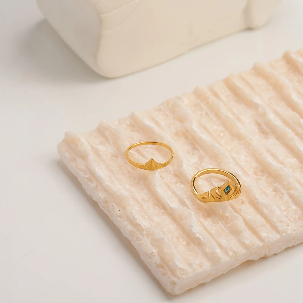 

ENFASHION Anillos Cute Arrow Ring For Women's Stainless Steel Gold Color Rings Street Fashion Birthday Jewerly Dating C219016