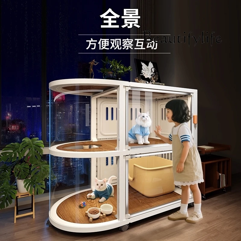 Panoramic villa large free space household indoor cat nest universal high-end in all seasons