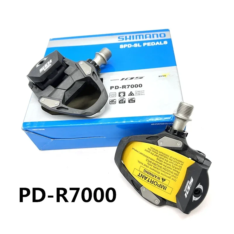 105 PD-R7000 Road Bicycle SPD-SL Pedal With SM-SH11 Cleat EIEIO Self-locking Pedals 250g/Pair Bike Parts