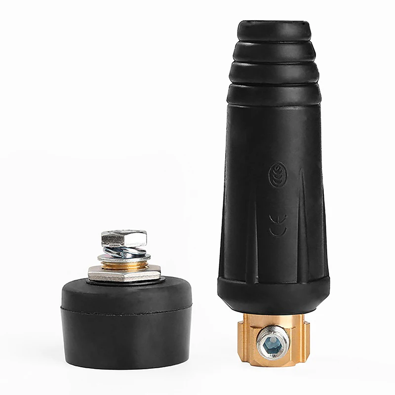European Welding Cable Connector, Male & Female Quick Fitting DKJ10-25 for Welding Machine