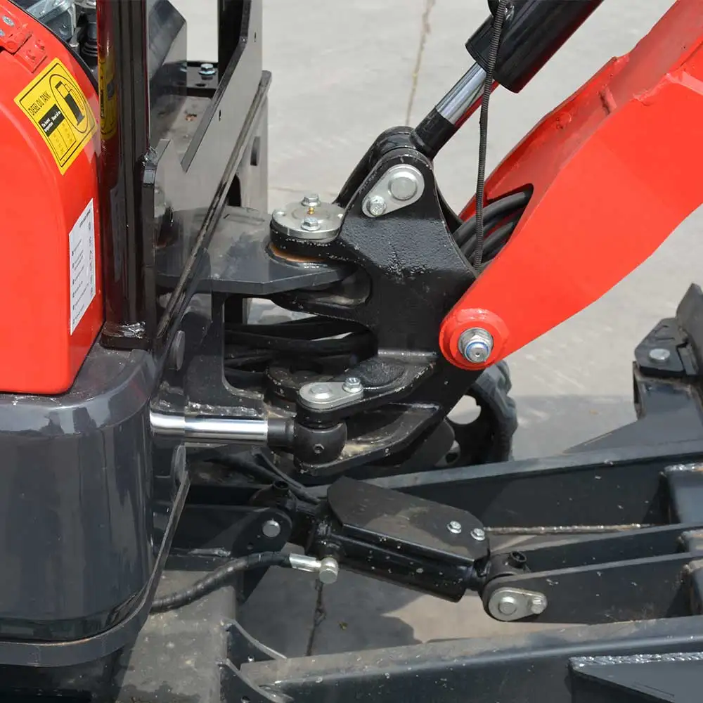 حفارة زاحفة مع مدمجة وسهلة المناورة لضمان الاستقرار في العمل على الطرق #6