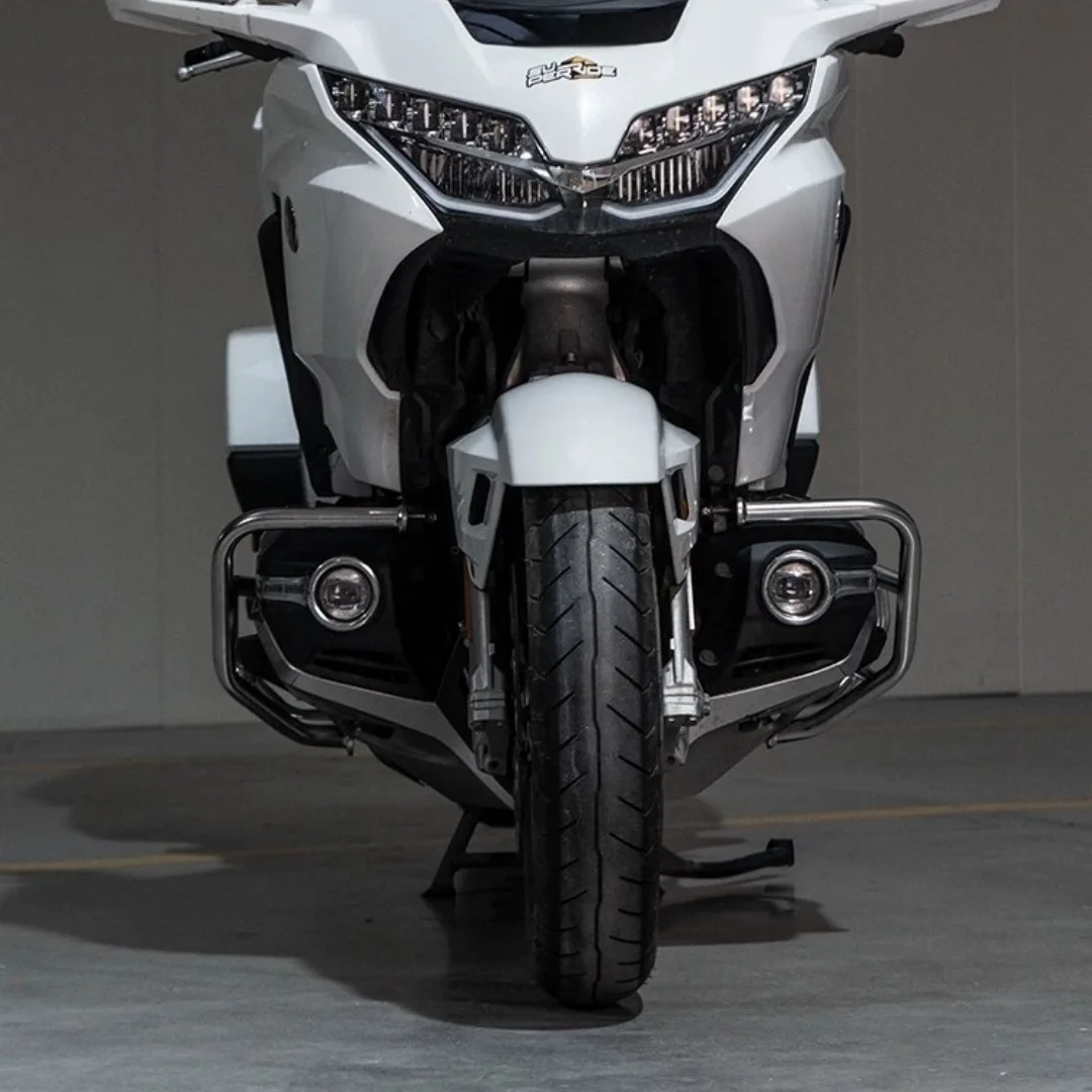 For Gold Wing, modification accessory - steel guard bar, anti-drop bar, bumper bar Reliable Anti‑Fall Protection