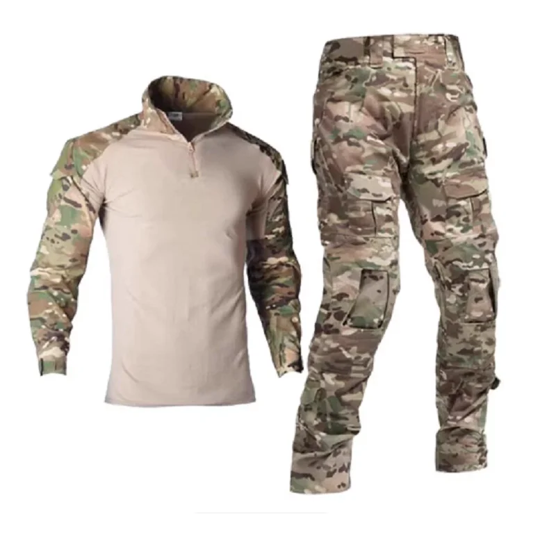 Outdoor Camouflage Tactical Suit Frog Suit Summer Outdoor Scratch Resistant And Wear-Resistant Camouflage Suit
