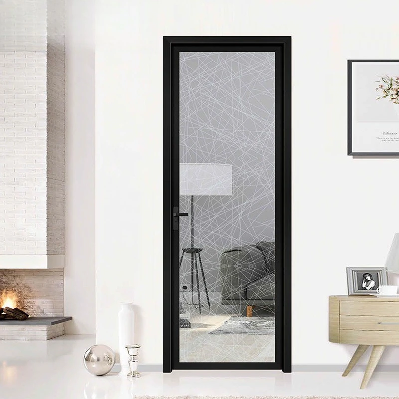 المرحاض المنزلي، الحمام، باب الحمام بالجملة، باب زجاجي Changhong أبيض للغاية