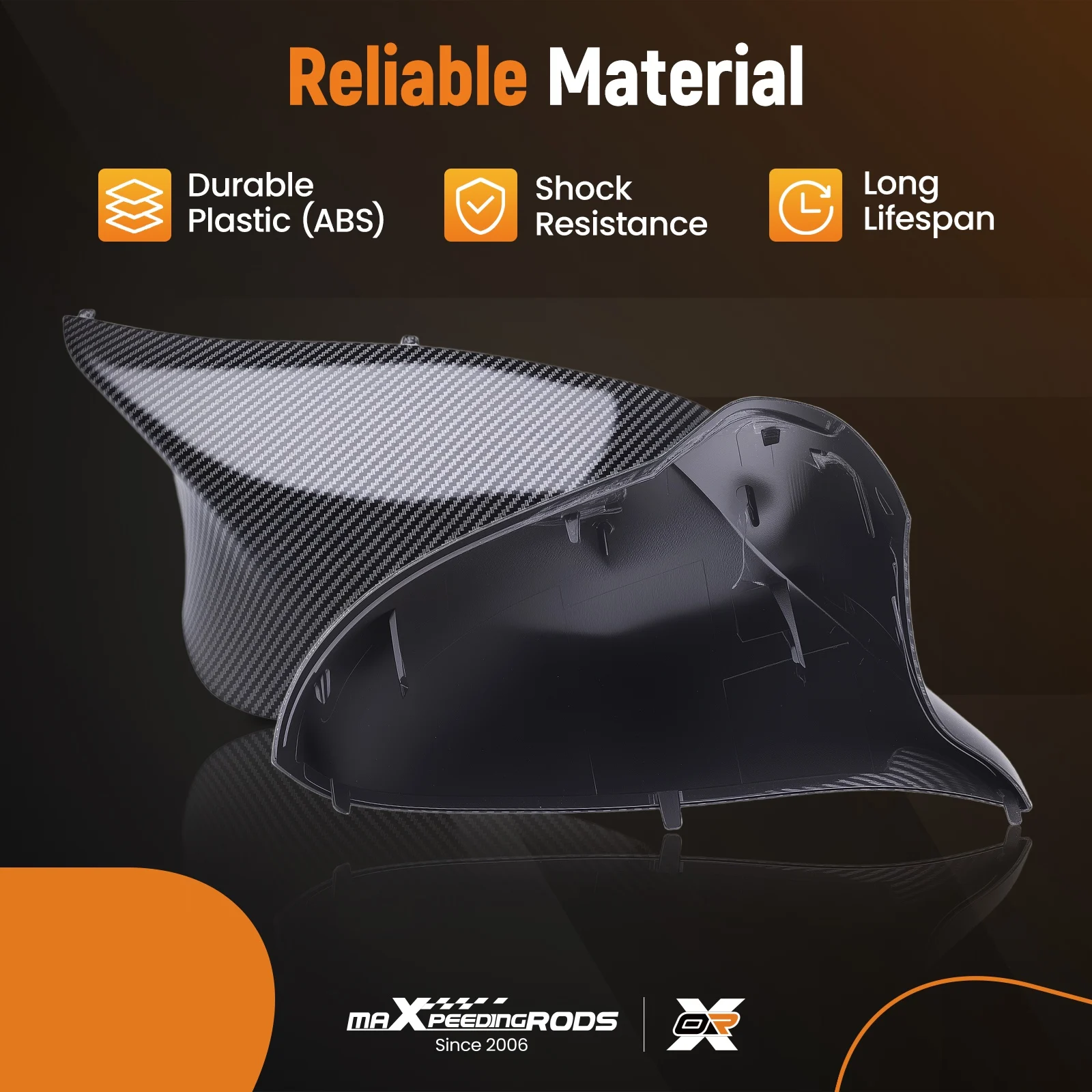 

Комплект накладок на зеркала для BMW F80 M3 F82 F83 M4 2015-2019 51168059547