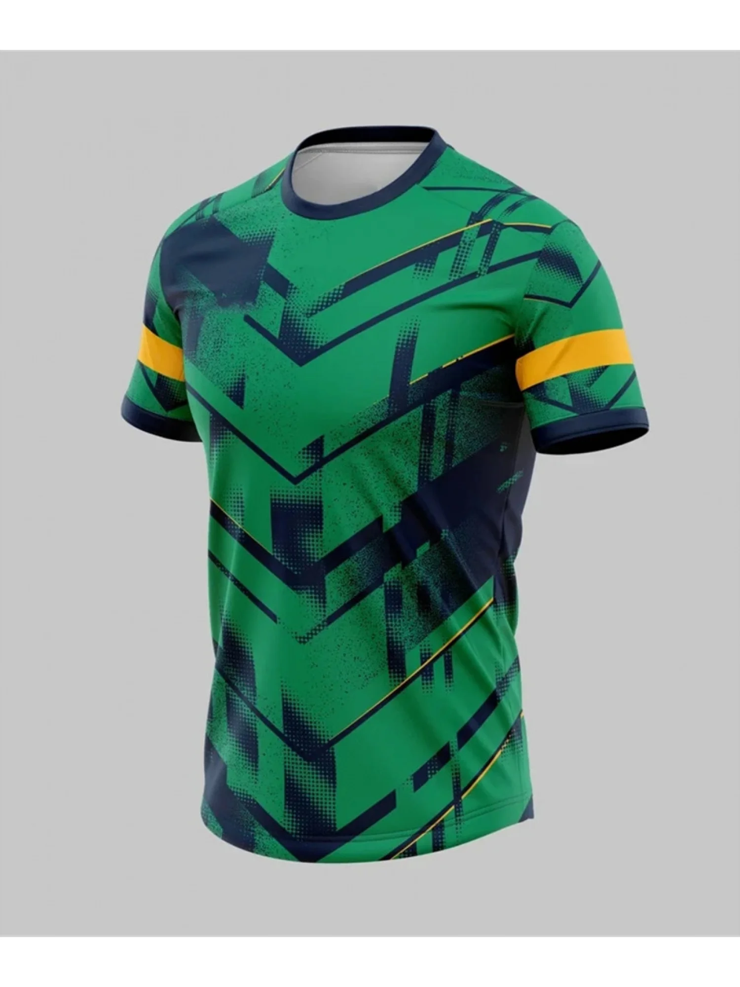 Summer outdoor short-sleeve T-shirt for adults and children, featuring 3D printed designs; a loose, breathable fitness top.