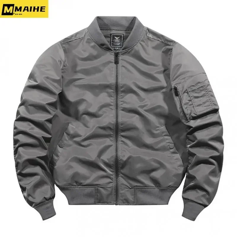 2024 New Jacket Spring/Autumn Outdoor Windproof and Waterproof Mountaineering Hunting Clothing Multi-pocket Men's Baseball Coat