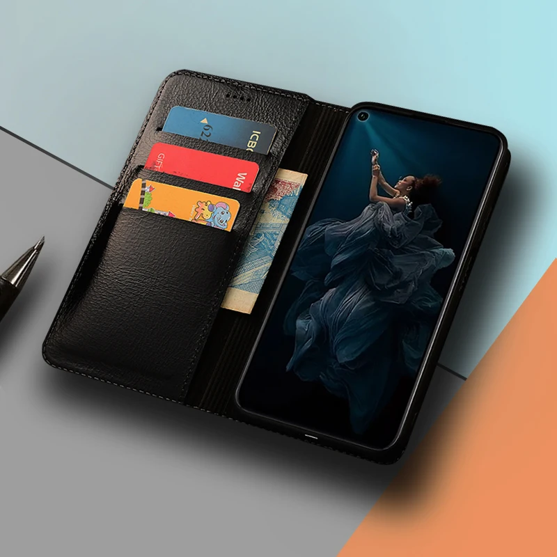

Genuine Leather Flip Case For Huawei Nova 8 8i 9 9Z 10 11 11i 12 12i 13 13i 14 SE Pro Ultra Wallet Cover Cases ShuiRui Series
