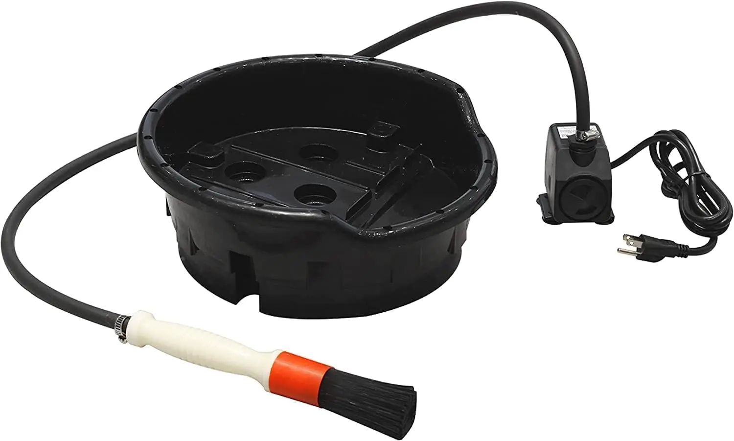 

AXH-PPW5GUR Torin Portable Parts Washer to Degrease Small Parts and Tools, 5 Gallon Capacity, Black